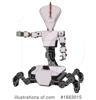 Royalty-Free (RF) Robot Clipart Illustration by Leo Blanchette - Stock Sample #1663015