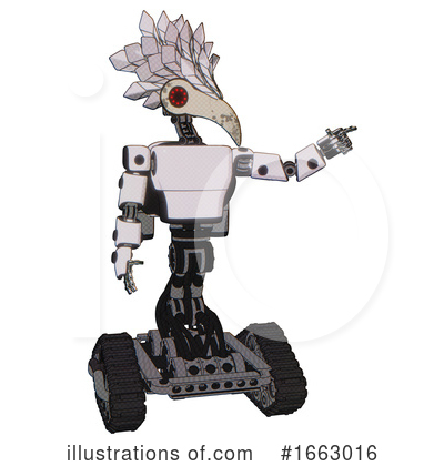 Royalty-Free (RF) Robot Clipart Illustration by Leo Blanchette - Stock Sample #1663016