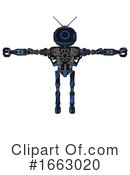 Robot Clipart #1663020 by Leo Blanchette