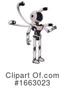 Robot Clipart #1663023 by Leo Blanchette