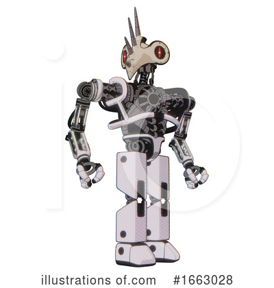Royalty-Free (RF) Robot Clipart Illustration by Leo Blanchette - Stock Sample #1663028