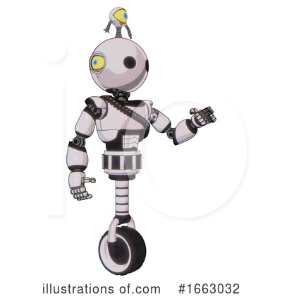 Royalty-Free (RF) Robot Clipart Illustration by Leo Blanchette - Stock Sample #1663032