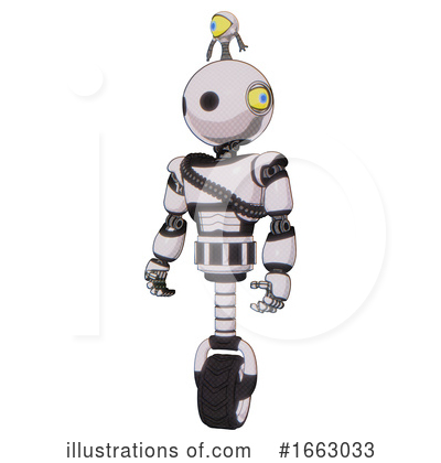 Royalty-Free (RF) Robot Clipart Illustration by Leo Blanchette - Stock Sample #1663033