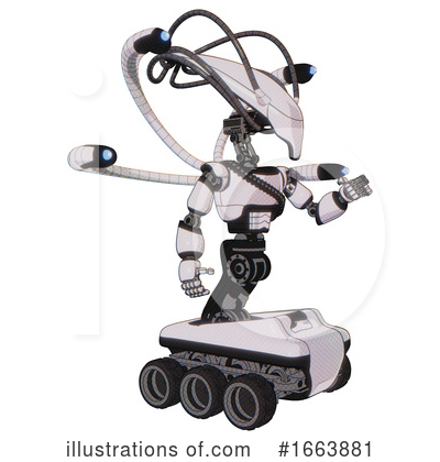 Royalty-Free (RF) Robot Clipart Illustration by Leo Blanchette - Stock Sample #1663881