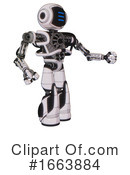 Robot Clipart #1663884 by Leo Blanchette