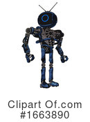 Robot Clipart #1663890 by Leo Blanchette