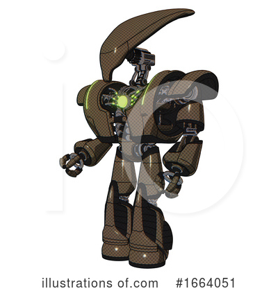 Royalty-Free (RF) Robot Clipart Illustration by Leo Blanchette - Stock Sample #1664051