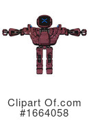 Robot Clipart #1664058 by Leo Blanchette