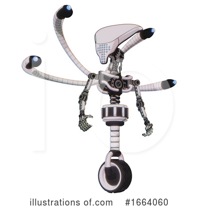 Royalty-Free (RF) Robot Clipart Illustration by Leo Blanchette - Stock Sample #1664060