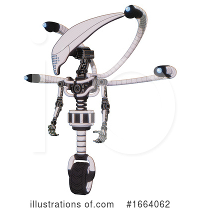 Royalty-Free (RF) Robot Clipart Illustration by Leo Blanchette - Stock Sample #1664062