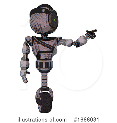 Royalty-Free (RF) Robot Clipart Illustration by Leo Blanchette - Stock Sample #1666031