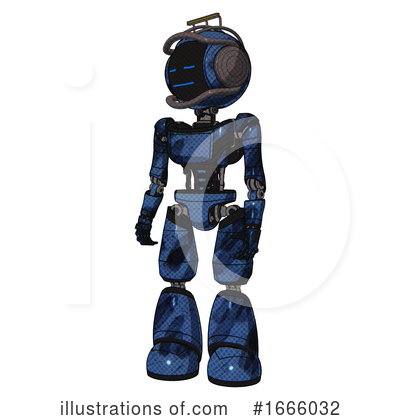 Royalty-Free (RF) Robot Clipart Illustration by Leo Blanchette - Stock Sample #1666032