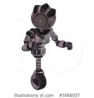 Royalty-Free (RF) Robot Clipart Illustration by Leo Blanchette - Stock Sample #1666037