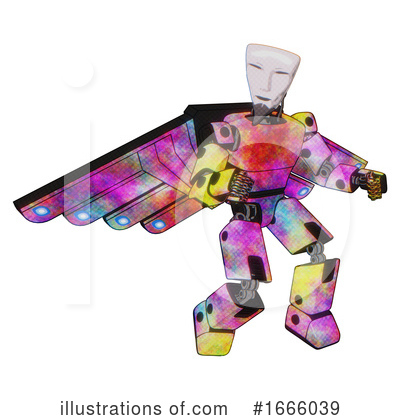 Royalty-Free (RF) Robot Clipart Illustration by Leo Blanchette - Stock Sample #1666039