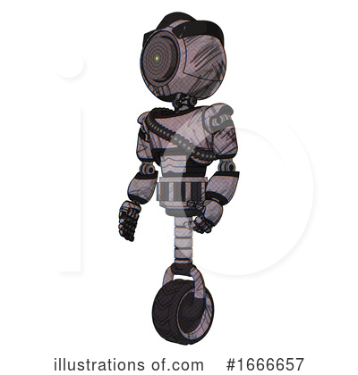 Royalty-Free (RF) Robot Clipart Illustration by Leo Blanchette - Stock Sample #1666657