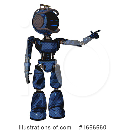 Royalty-Free (RF) Robot Clipart Illustration by Leo Blanchette - Stock Sample #1666660