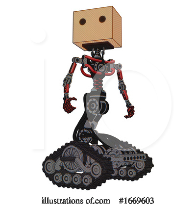 Royalty-Free (RF) Robot Clipart Illustration by Leo Blanchette - Stock Sample #1669603