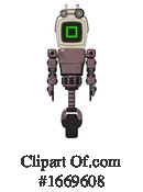 Robot Clipart #1669608 by Leo Blanchette