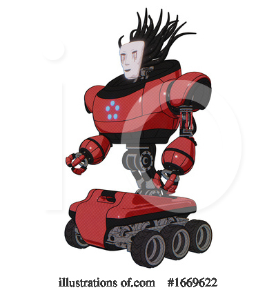Royalty-Free (RF) Robot Clipart Illustration by Leo Blanchette - Stock Sample #1669622