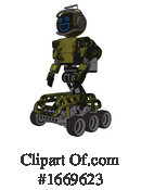 Robot Clipart #1669623 by Leo Blanchette