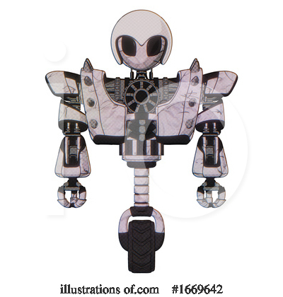 Royalty-Free (RF) Robot Clipart Illustration by Leo Blanchette - Stock Sample #1669642