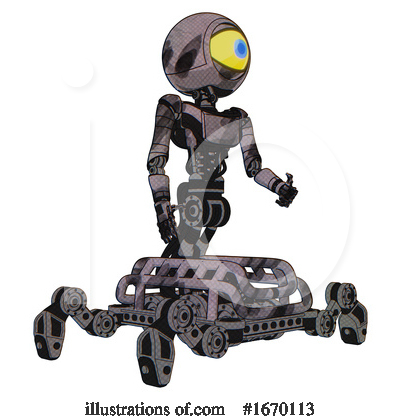 Royalty-Free (RF) Robot Clipart Illustration by Leo Blanchette - Stock Sample #1670113