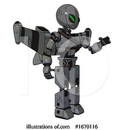 Royalty-Free (RF) Robot Clipart Illustration by Leo Blanchette - Stock Sample #1670116