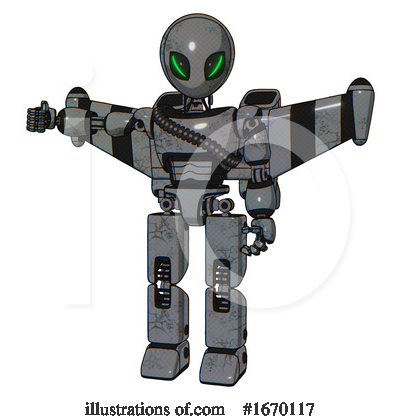 Royalty-Free (RF) Robot Clipart Illustration by Leo Blanchette - Stock Sample #1670117