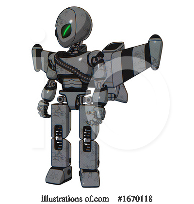 Royalty-Free (RF) Robot Clipart Illustration by Leo Blanchette - Stock Sample #1670118