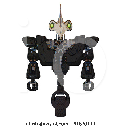 Royalty-Free (RF) Robot Clipart Illustration by Leo Blanchette - Stock Sample #1670119