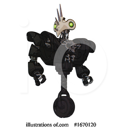 Royalty-Free (RF) Robot Clipart Illustration by Leo Blanchette - Stock Sample #1670120