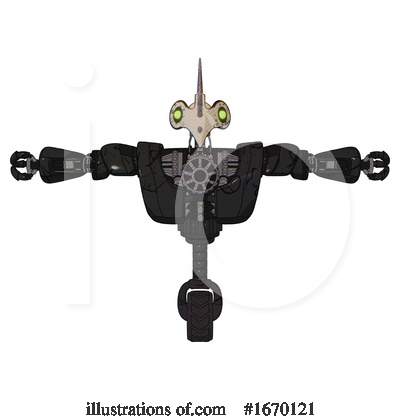 Royalty-Free (RF) Robot Clipart Illustration by Leo Blanchette - Stock Sample #1670121