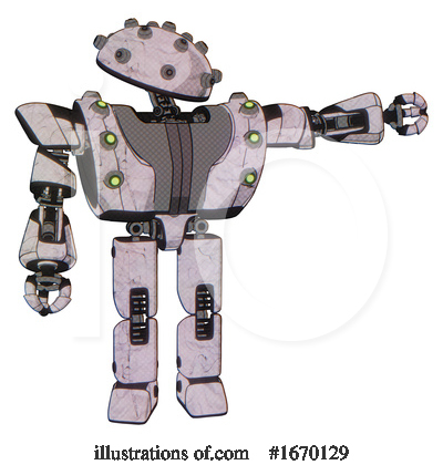 Royalty-Free (RF) Robot Clipart Illustration by Leo Blanchette - Stock Sample #1670129