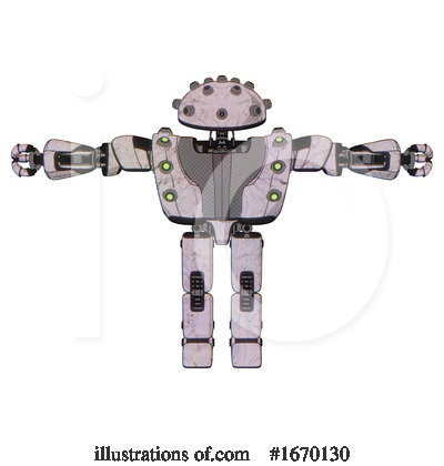 Royalty-Free (RF) Robot Clipart Illustration by Leo Blanchette - Stock Sample #1670130