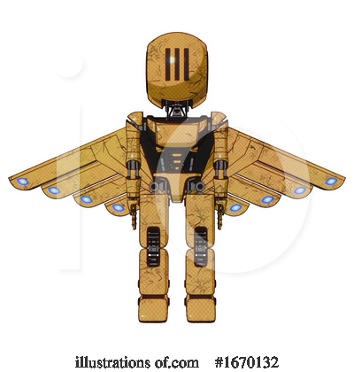 Royalty-Free (RF) Robot Clipart Illustration by Leo Blanchette - Stock Sample #1670132