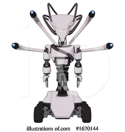 Royalty-Free (RF) Robot Clipart Illustration by Leo Blanchette - Stock Sample #1670144