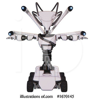 Royalty-Free (RF) Robot Clipart Illustration by Leo Blanchette - Stock Sample #1670145