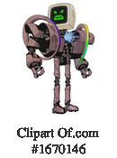 Robot Clipart #1670146 by Leo Blanchette