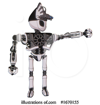 Royalty-Free (RF) Robot Clipart Illustration by Leo Blanchette - Stock Sample #1670155