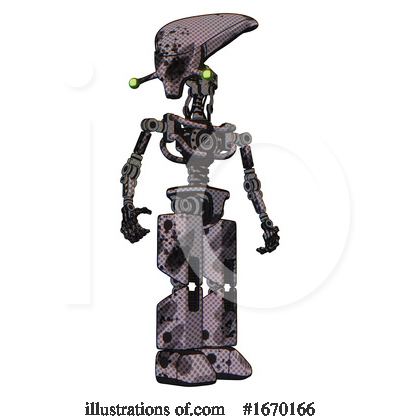 Royalty-Free (RF) Robot Clipart Illustration by Leo Blanchette - Stock Sample #1670166