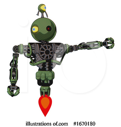 Royalty-Free (RF) Robot Clipart Illustration by Leo Blanchette - Stock Sample #1670180