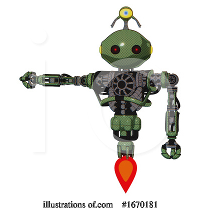 Royalty-Free (RF) Robot Clipart Illustration by Leo Blanchette - Stock Sample #1670181
