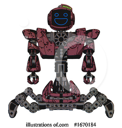Royalty-Free (RF) Robot Clipart Illustration by Leo Blanchette - Stock Sample #1670184