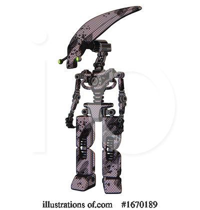 Royalty-Free (RF) Robot Clipart Illustration by Leo Blanchette - Stock Sample #1670189