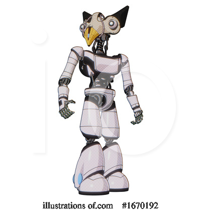 Royalty-Free (RF) Robot Clipart Illustration by Leo Blanchette - Stock Sample #1670192