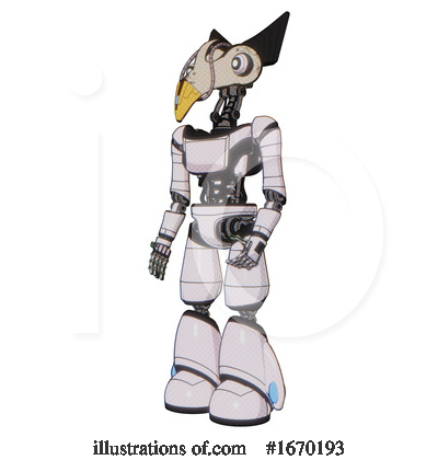 Royalty-Free (RF) Robot Clipart Illustration by Leo Blanchette - Stock Sample #1670193