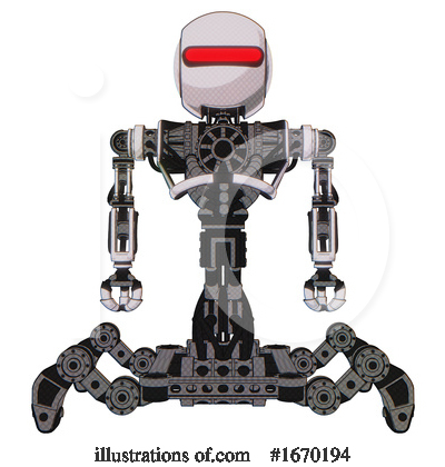 Royalty-Free (RF) Robot Clipart Illustration by Leo Blanchette - Stock Sample #1670194