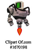 Robot Clipart #1670198 by Leo Blanchette