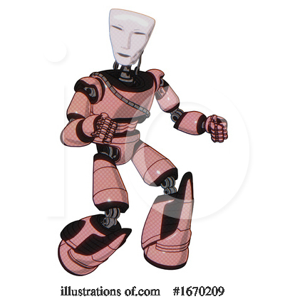 Royalty-Free (RF) Robot Clipart Illustration by Leo Blanchette - Stock Sample #1670209