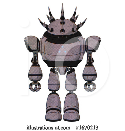 Royalty-Free (RF) Robot Clipart Illustration by Leo Blanchette - Stock Sample #1670213